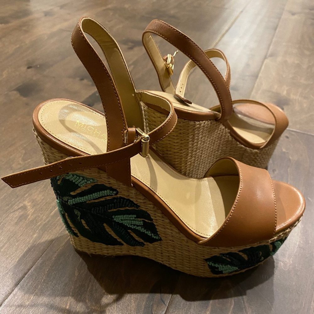 Michael Kors Palm Wedges